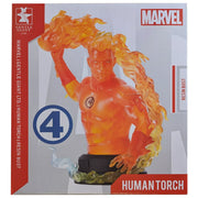 Diamond Marvel Animated Human Torch 7 Inch Resin Bust