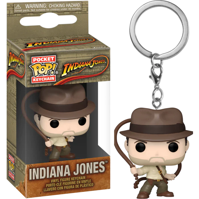 Funko Pocket POP! Indiana Jones Vinyl Figure Keychain Raiders of the Lost Ark
