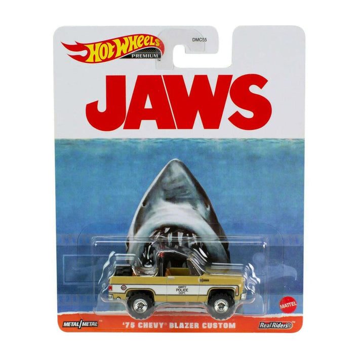Hot Wheels Jaws '75 Chevy Blazer Custom 1:64 Scale Die-cast Vehicle