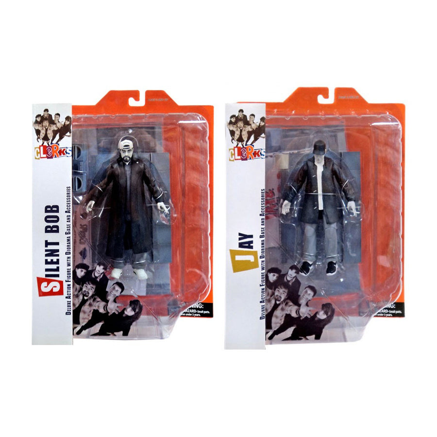 Diamond Select Clerks Jay and Silent Bob 7" Action Figure