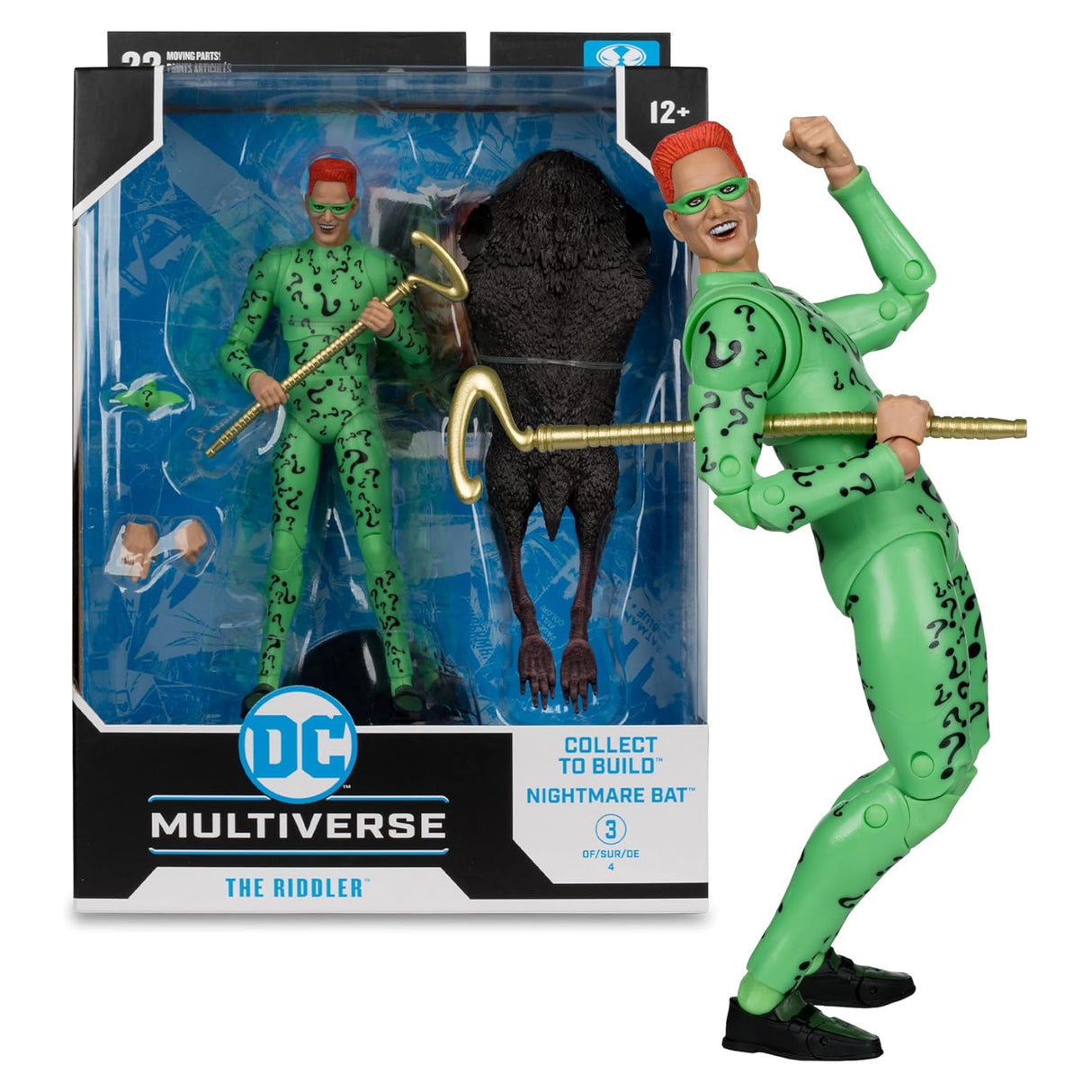 McFarlane Batman Forever Jim Carrey Riddler 7 Inch Action Figure