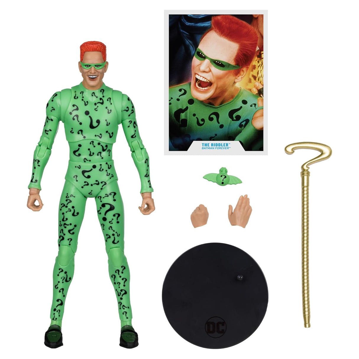 McFarlane Batman Forever Jim Carrey Riddler 7 Inch Action Figure
