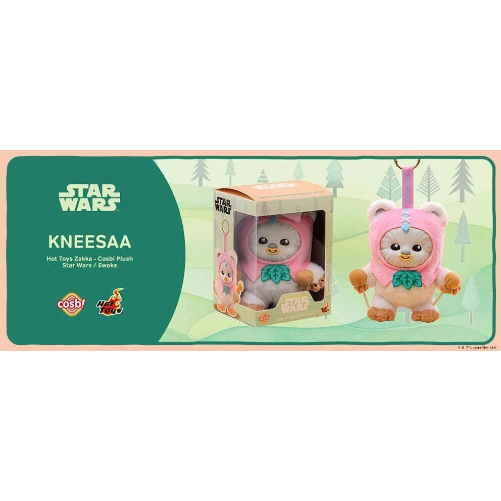 Hot Toys Star Wars Cosbi Keychain Plush Ewok Choose your Character