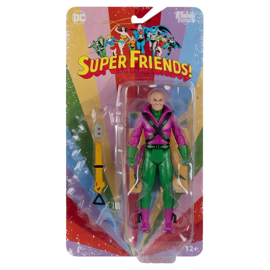 McFarlane DC Retro Super Friends Lex Luthor 6 Inch Action Figure