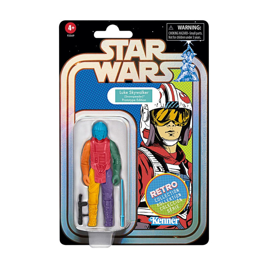 Hasbro Star Wars Retro Collection Action Figure 2022 Luke Skywalker (Snowspeeder) Prototype Edition 10 cm