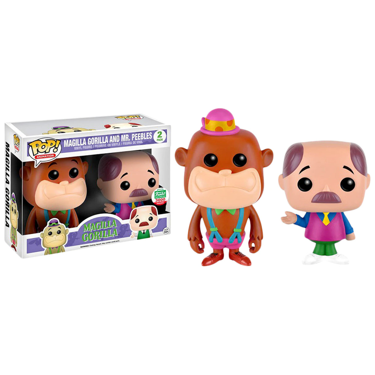 Funko POP! Magilla Gorilla & Mr. Peebles Funk o Shop Exclusive 2 Pack