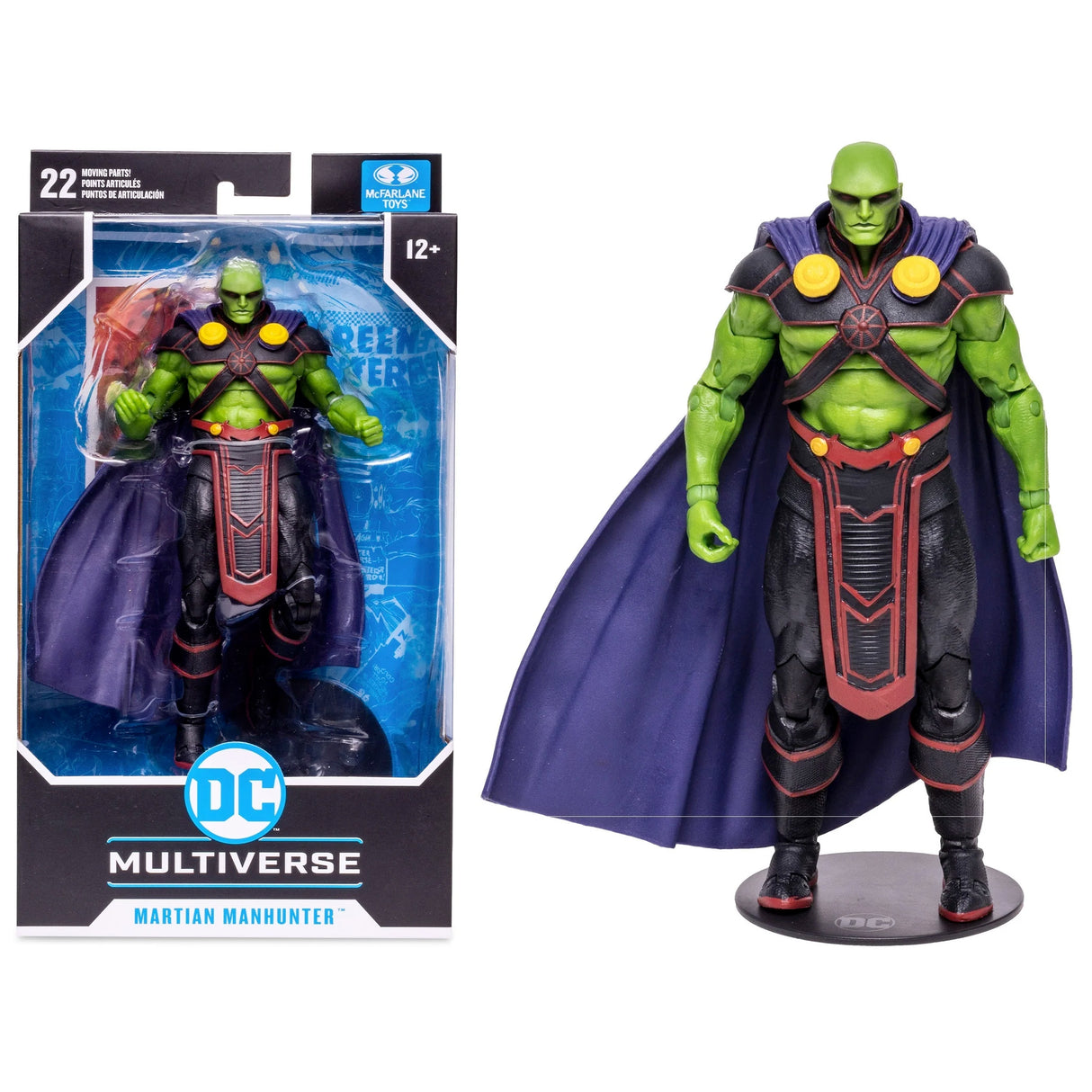 McFarlane DC Multiverse Martian Manhunter Rebirth 7 Inch Action Figure
