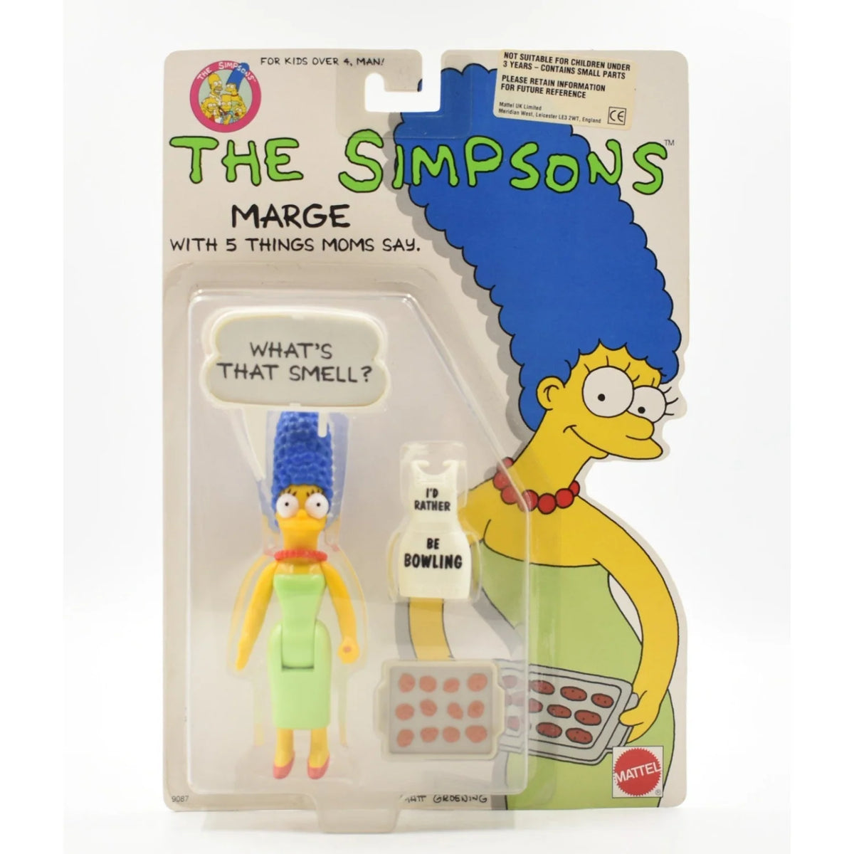 Mattel 1990 Simpsons Marge Action Figure