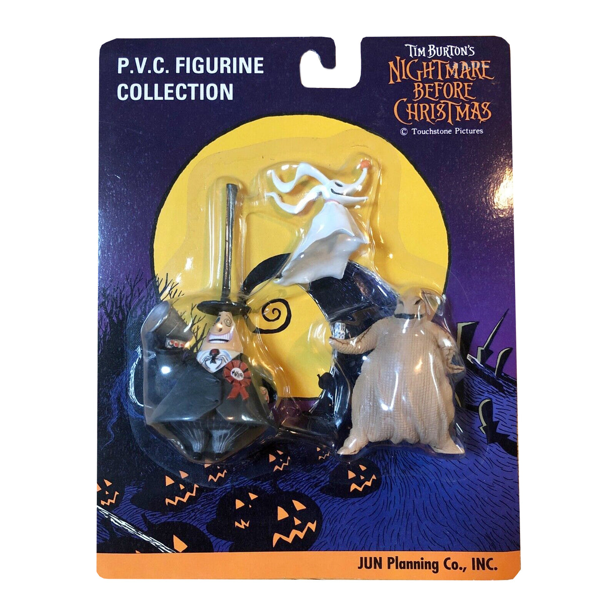 Nightmare Before Christmas Mayor Zero and Oogie Boogie PVC Figure Collection