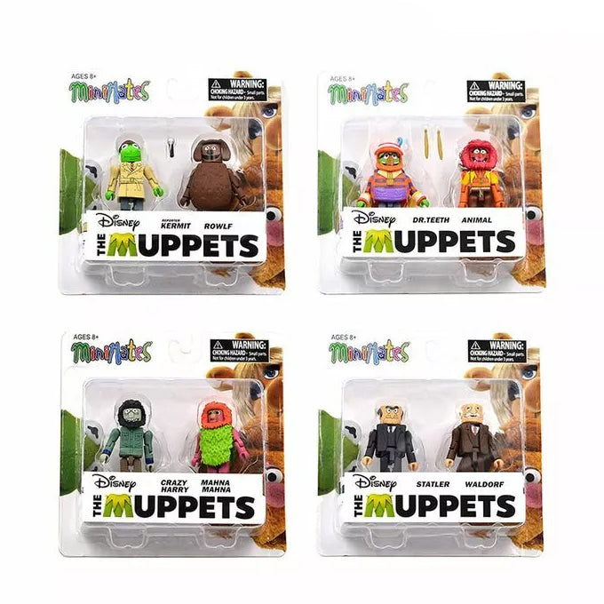 Diamond Select The Muppets Minimates Series 2 Full Set of 8 Mini Figures