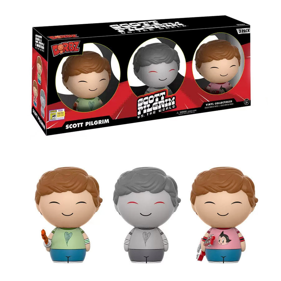 Funko Dorbz Scott Pilgrim 3-Pack Limited Edition SDCC Exclusive