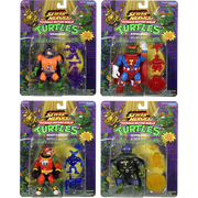 Playmates Teenage Mutant Ninja Turtles TMNT Sewer Heroes Classic Rotocast 4-Pack
