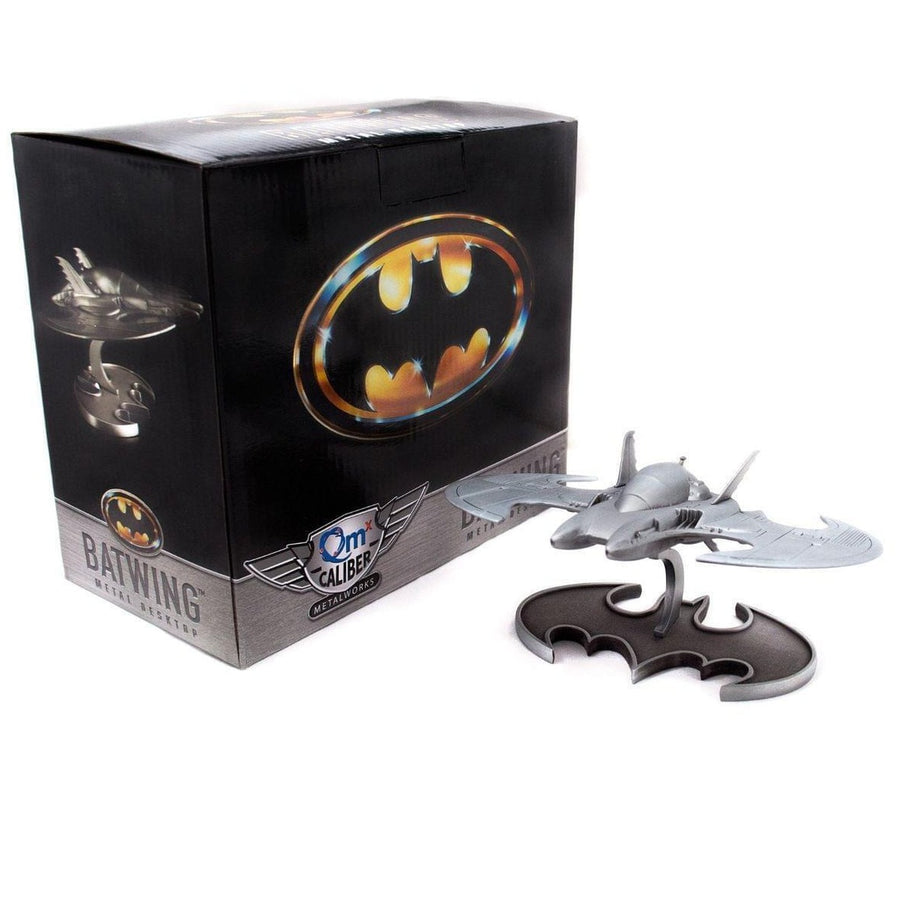 Quantum Mechanix Caliber Batman 1989 Batwing Metal Replica for Desktop