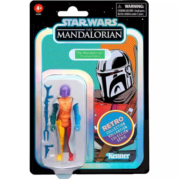 Hasbro Star Wars: The Mandalorian Retro Collection Action Figure Prototype Edition