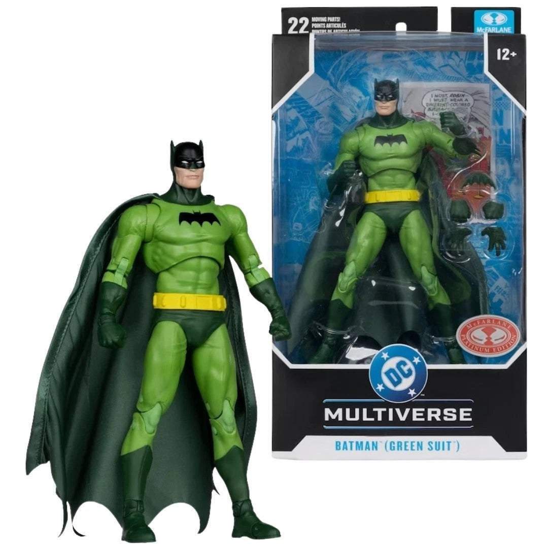 McFarlane Batman Green Suit Red Platinum Edition Action Figure