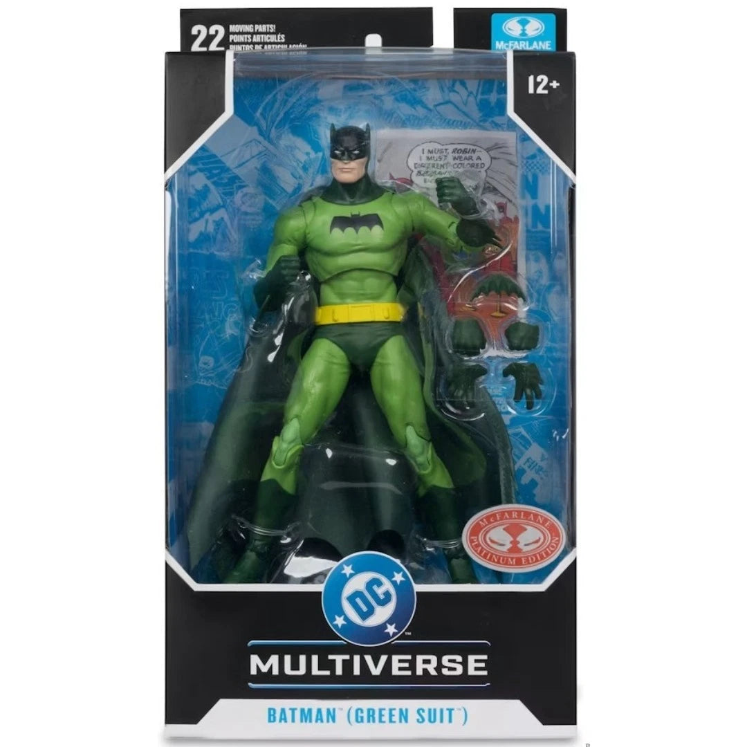 McFarlane Batman Green Suit Red Platinum Edition Action Figure