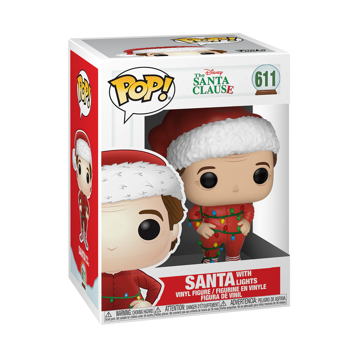 Funko The Santa Clause POP! Disney Vinyl Figure Santa with Lights 611