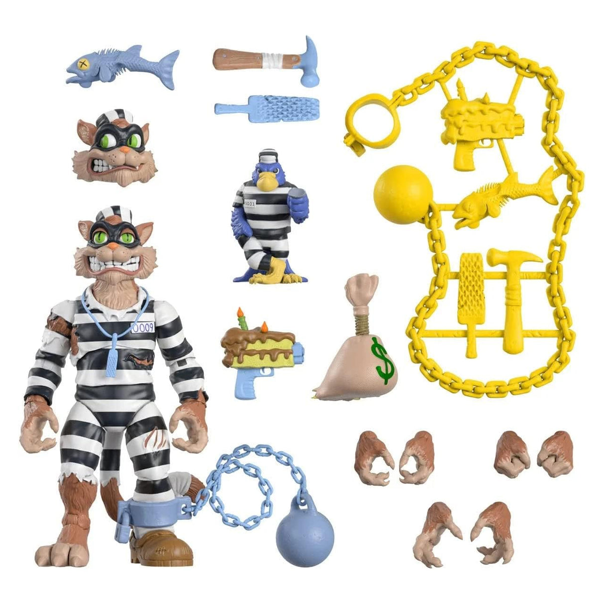 Super7 Ultimates TMNT Teenage Mutant Ninja Turtles Scratch Figure