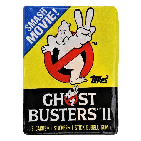 Topps Ghostbusters II Wax Pack Cards