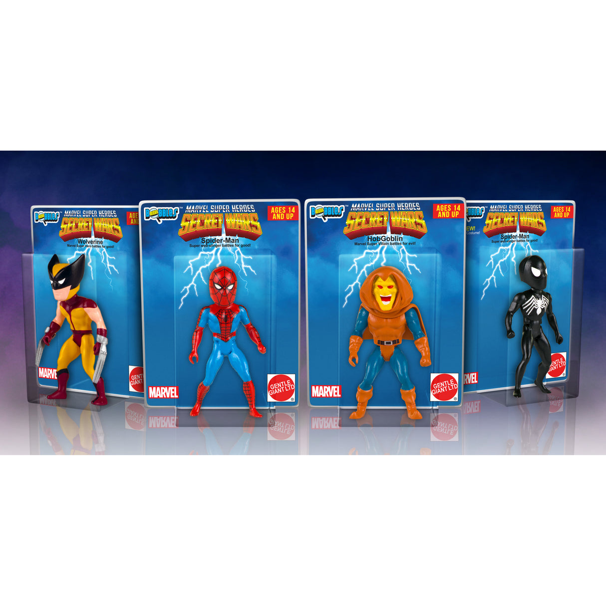 Marvel Secret Wars Micro Figures Full Set of 5 by Gentle Giant