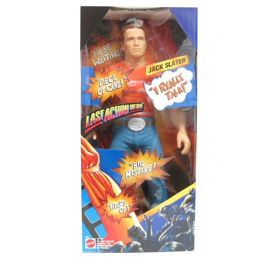 Mattel Last Action Hero Jack Slater Figure 15 Inch Talking Doll