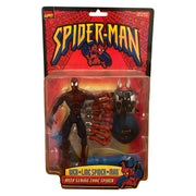 ToyBiz Marvel Comics SpiderMan Web-Line Spider-Man with Strike Zone Spider Action Figure