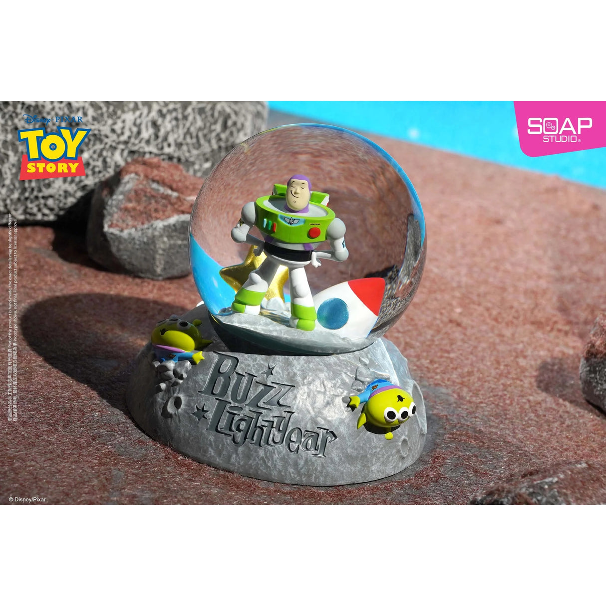 Disney Pixar Toy Story Buzz Lightyear Snow Globe by Soap Studios