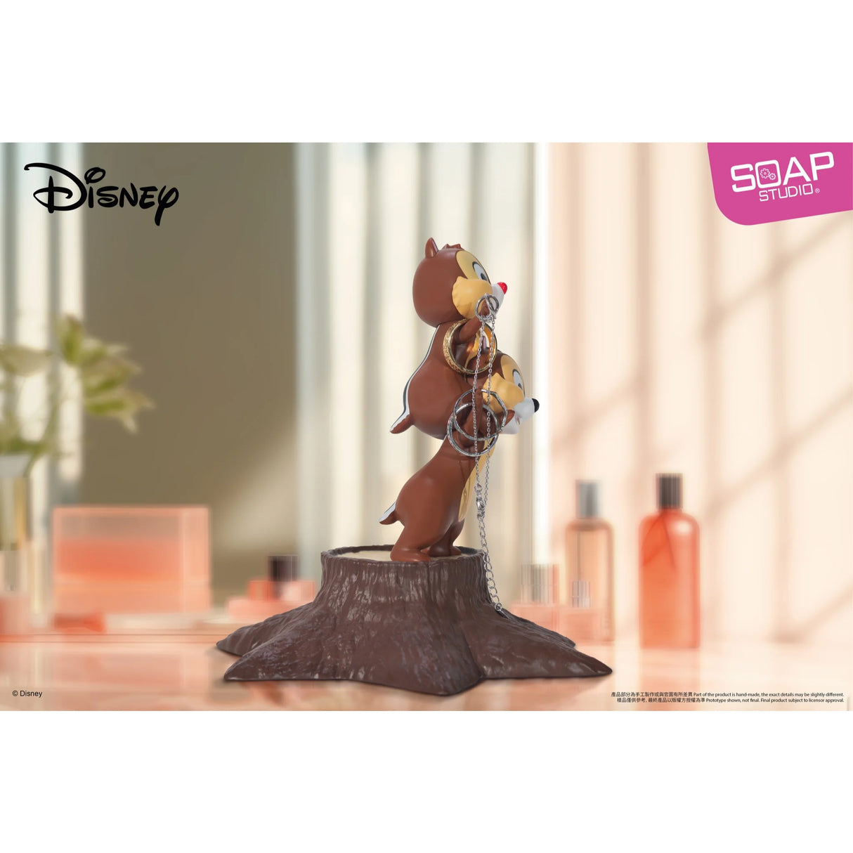 Disney Chip 'n' Dale Multi-function Figure Soap Studios