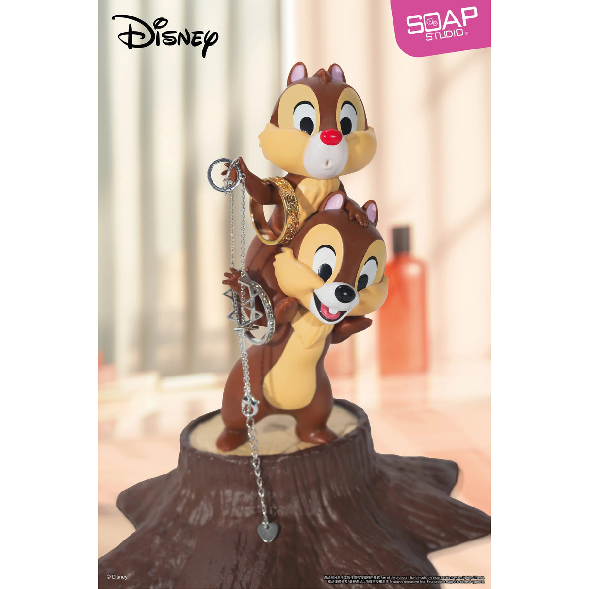 Disney Chip 'n' Dale Multi-function Figure Soap Studios