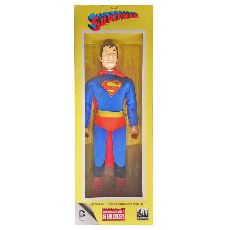 World's Greatest Super Heroes Retro Superman 18 Inch Action Figure