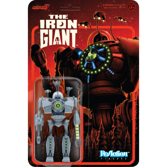Super7 The Iron Giant Attack Mode ReAction 3.75” Action Figure