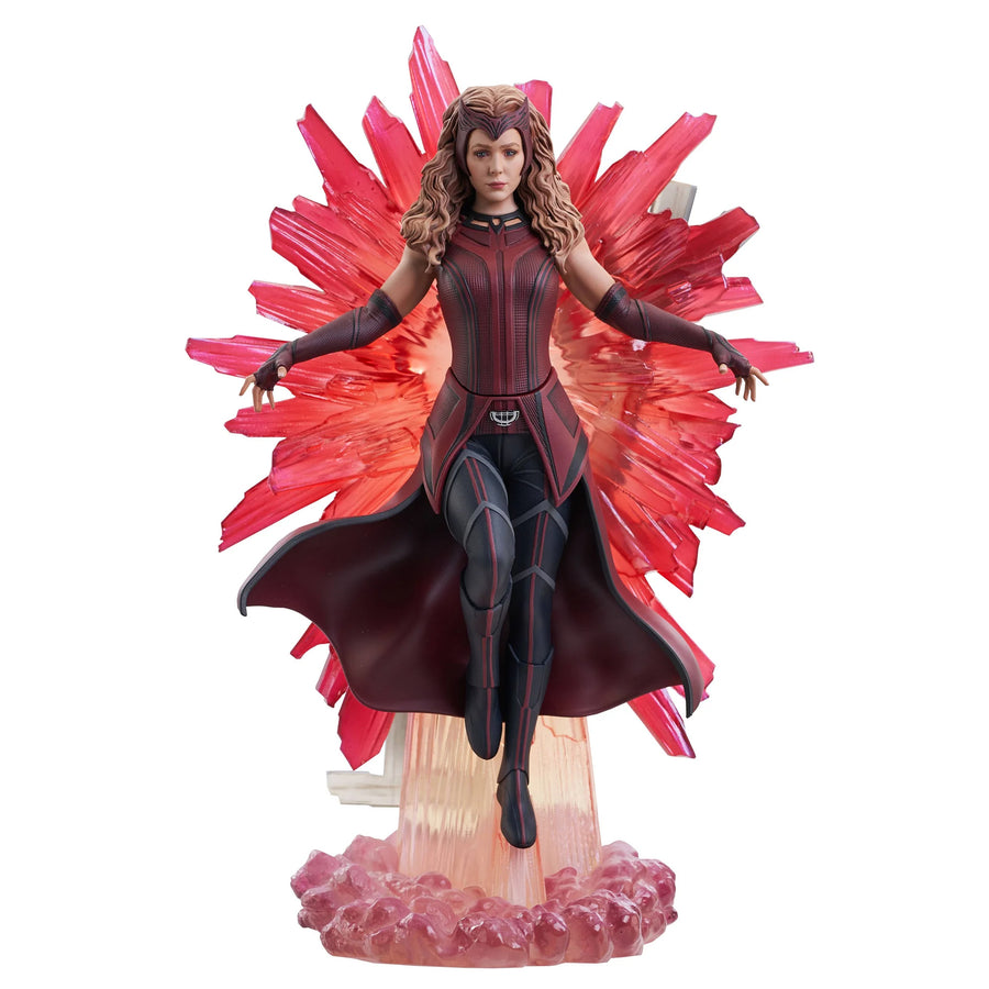 Diamond Marvel WandaVision Scarlet Witch Gallery Diorama 11 Inch Statue