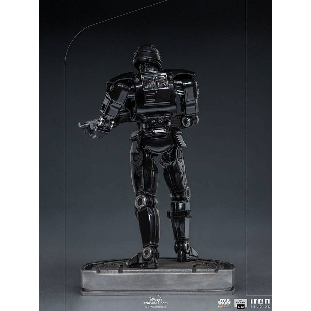 Iron Studios Star Wars The Mandalorian BDS Art Scale Statue 1/10 Dark Trooper 24cm