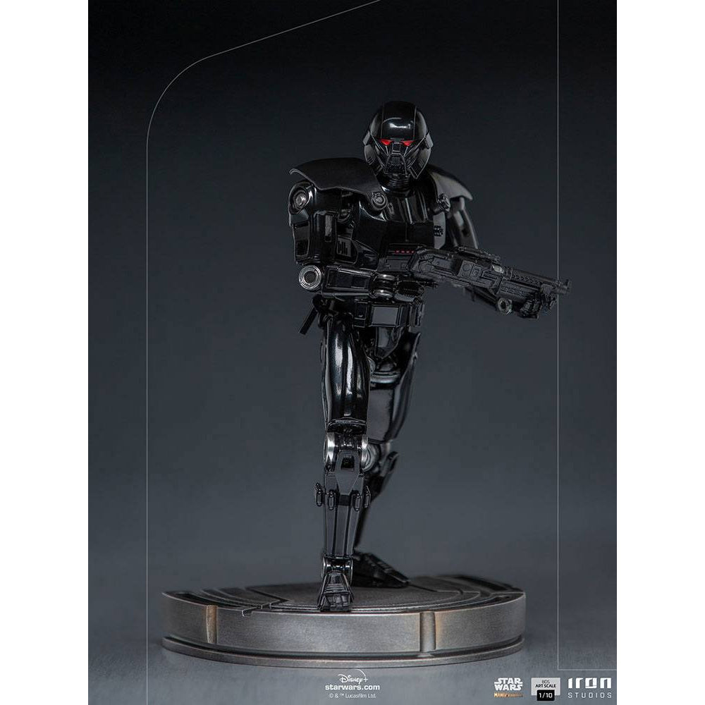 Iron Studios Star Wars The Mandalorian BDS Art Scale Statue 1/10 Dark Trooper 24cm