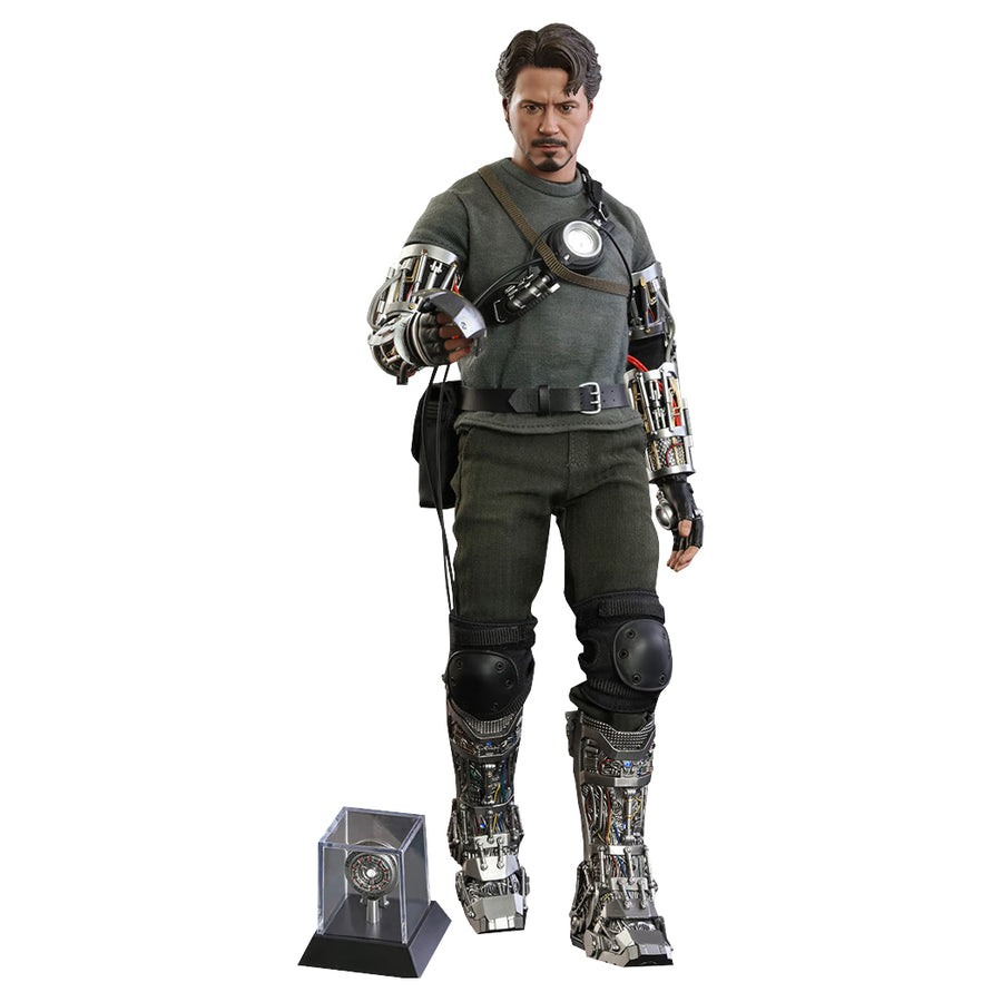 Hot Toys Iron Man Tony Stark Mech Test Deluxe Action Figure MMS582