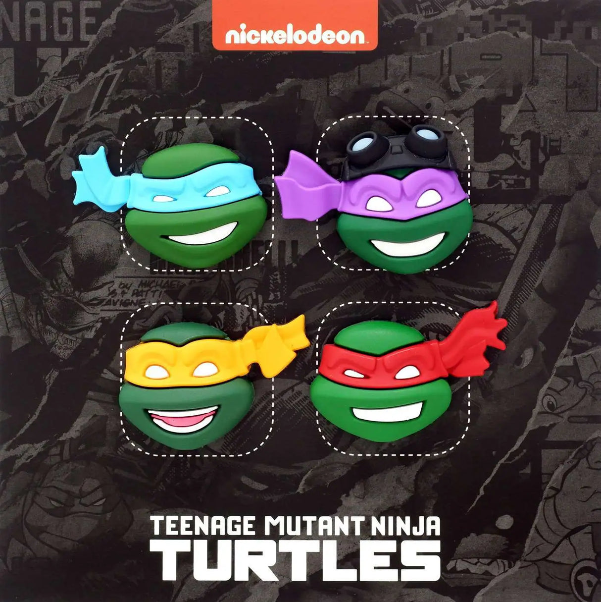 Teenage Mutant Ninja Turtles SDCC Exclusive Pin Set by Quantum Mechanix