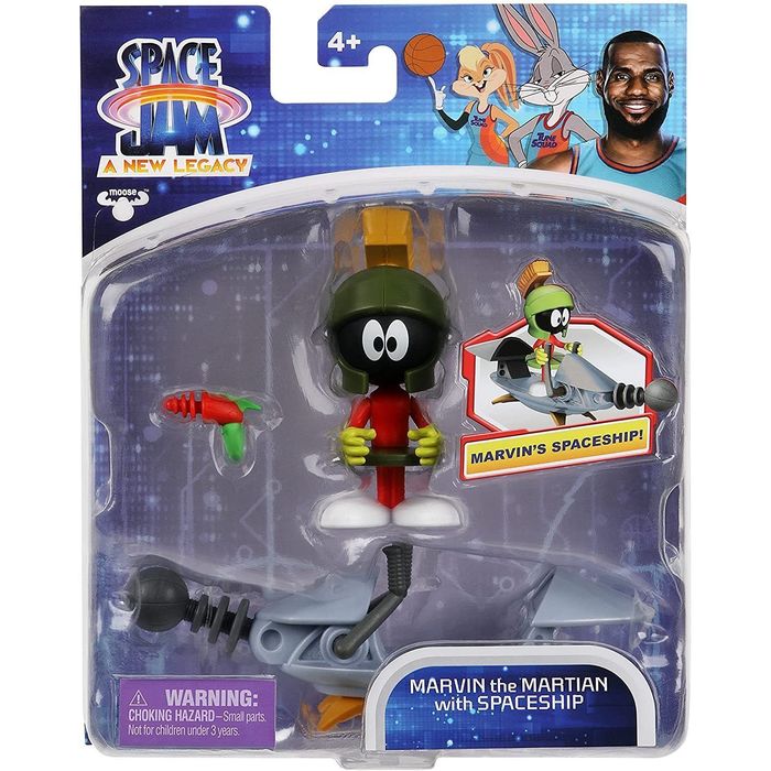 Space Jam S1 Ballers Fig Pack Marvin With Spaceship