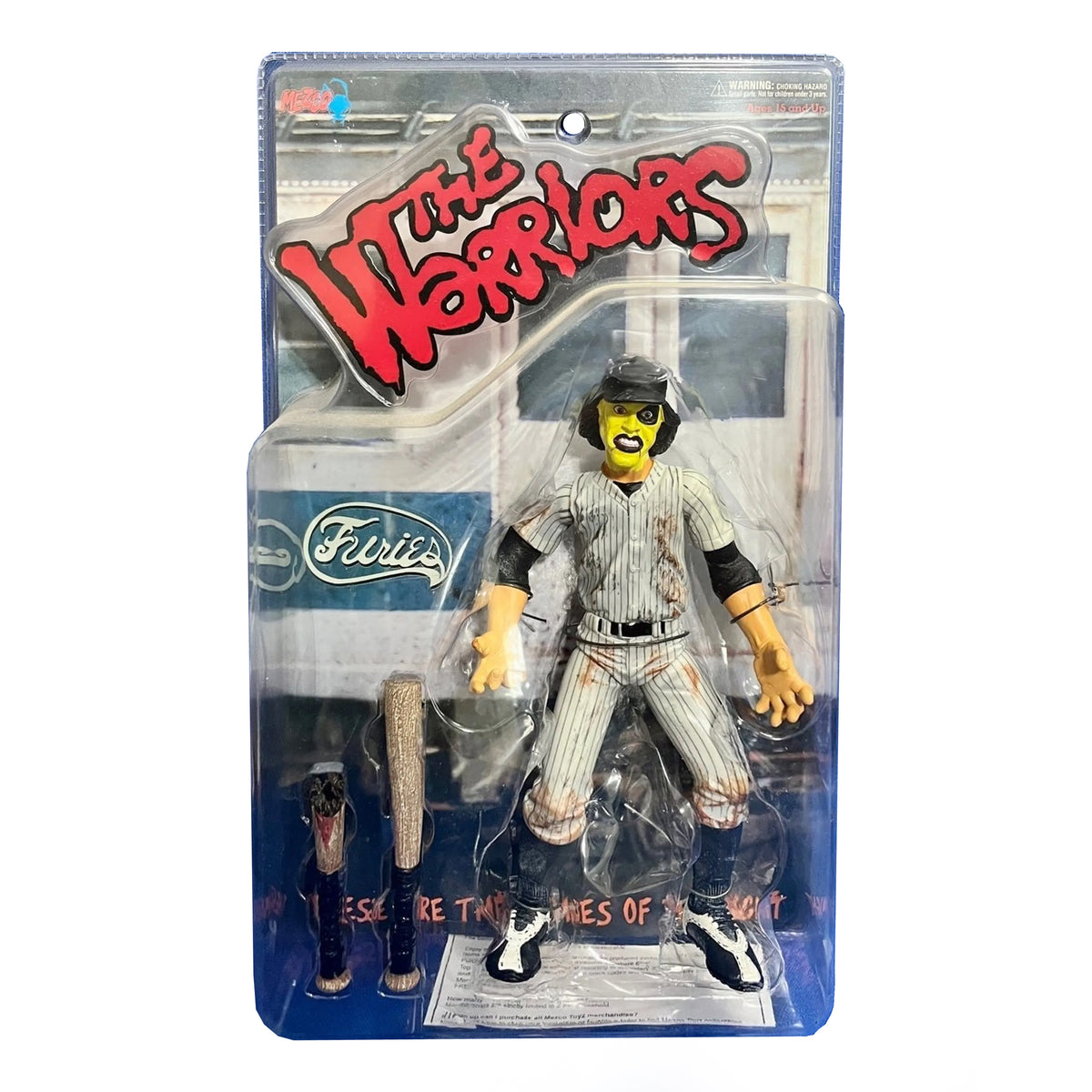 Mezco Warriors Dirty Yellow Baseball Fury Action Figure