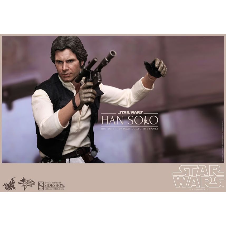 Hot Toys Star Wars: Han and Chewie with Heavy Blaster Action Figure MMS263