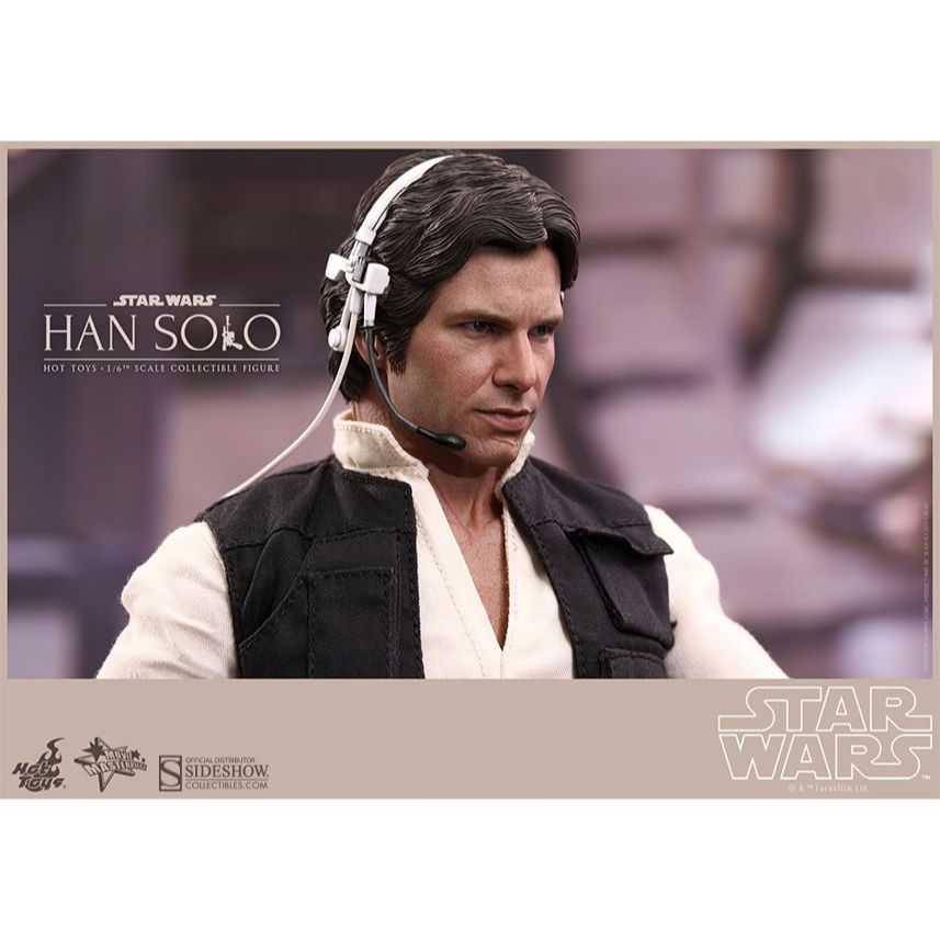 Hot Toys Star Wars: Han and Chewie with Heavy Blaster Action Figure MMS263