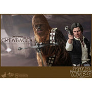 Hot Toys Star Wars: Han and Chewie with Heavy Blaster Action Figure MMS263