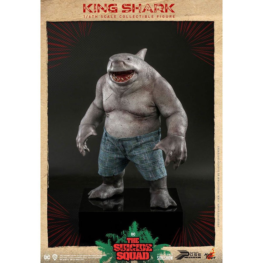 Hot Toys Suicide Squad Movie Masterpiece Action Figure 1/6 King Shark Ex-Display