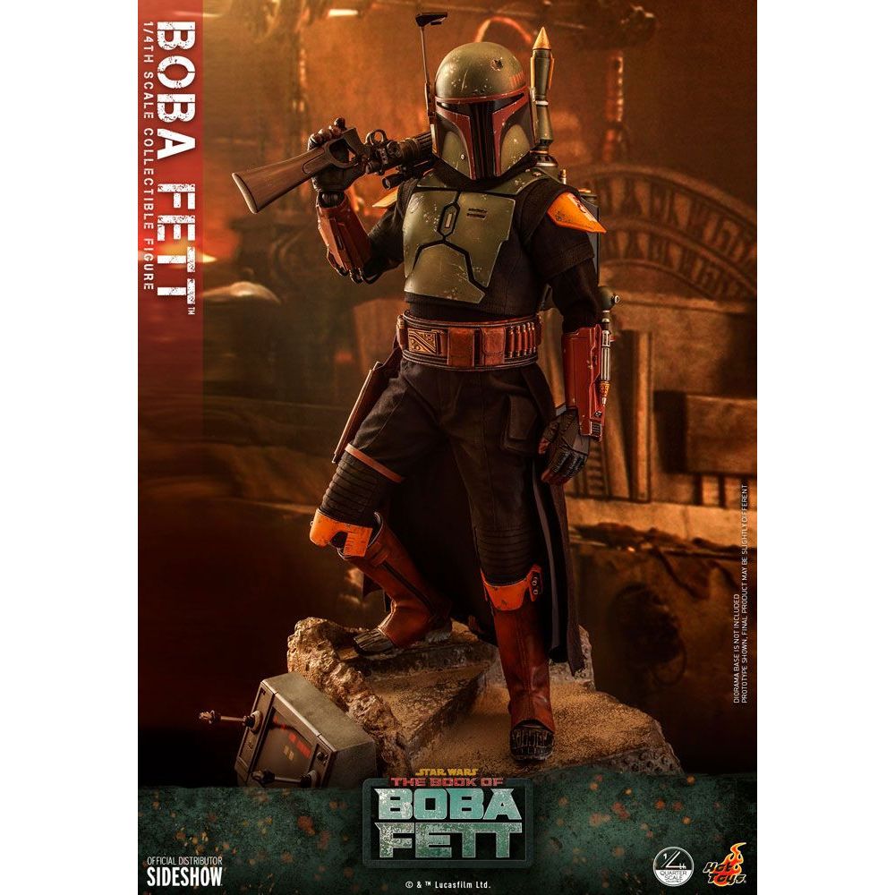 Hot Toys Star Wars: The Book of Boba Fett Action Figure 1/4 Boba Fett 45cm