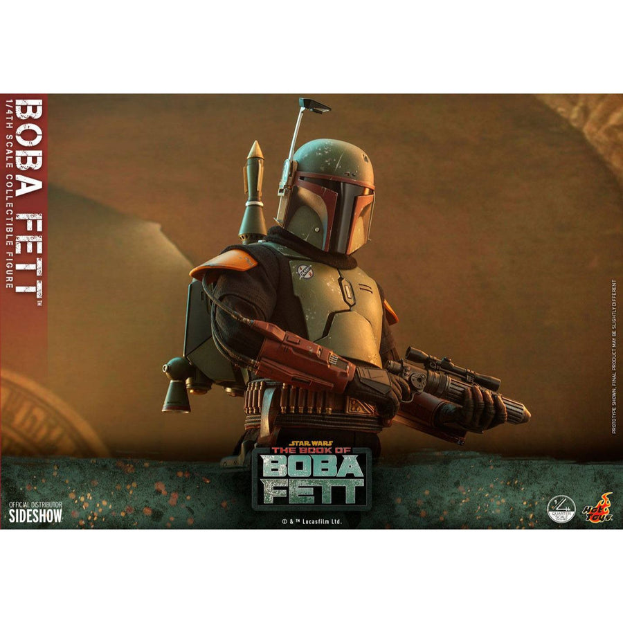 Hot Toys Star Wars: The Book of Boba Fett Action Figure 1/4 Boba Fett 45cm