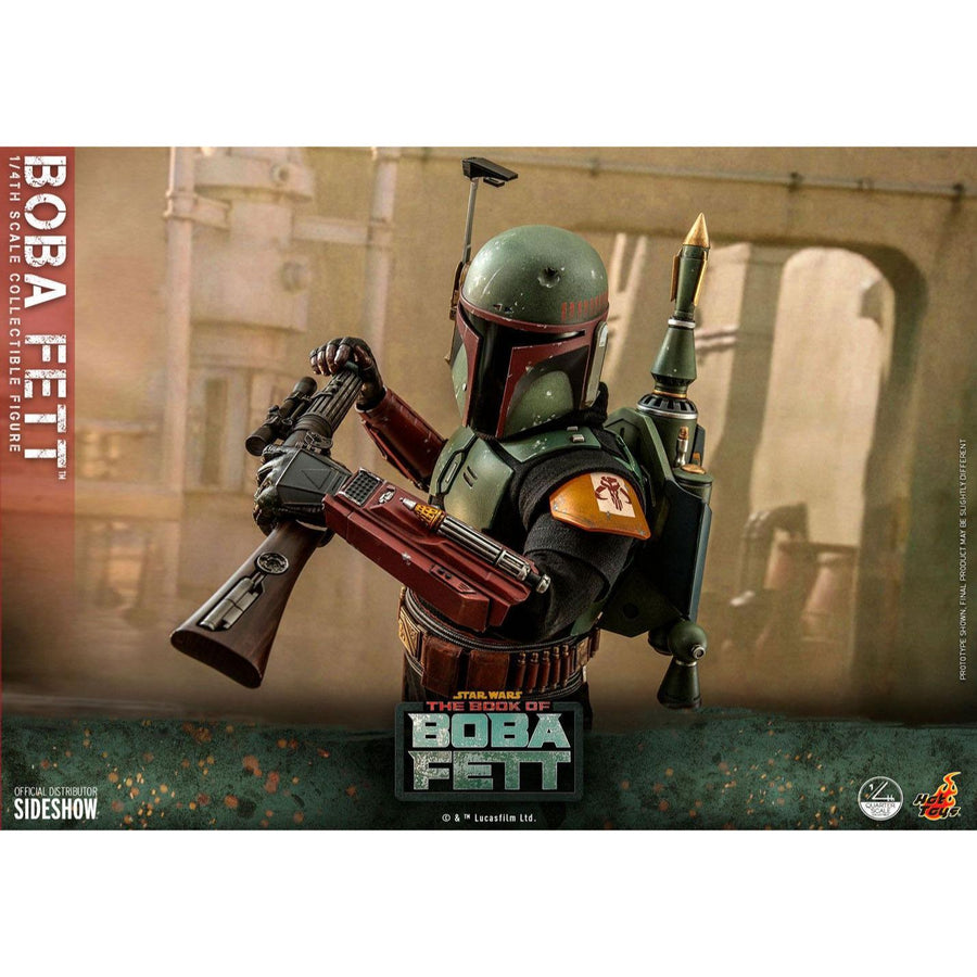 Hot Toys Star Wars: The Book of Boba Fett Action Figure 1/4 Boba Fett 45cm