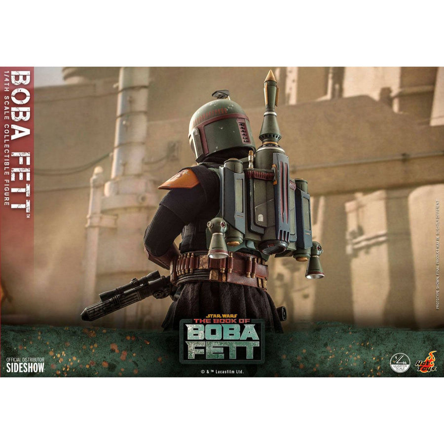Hot Toys Star Wars: The Book of Boba Fett Action Figure 1/4 Boba Fett 45cm