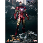 Hot Toys Iron Man Mark VII Battle Damaged Action Figure MMS196