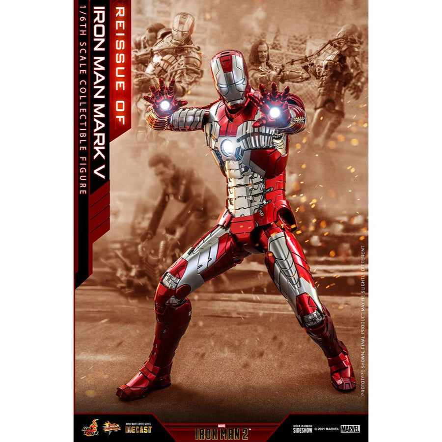Hot Toys Iron Man 2: Mark V Collector's Edition Action Figure MMS145