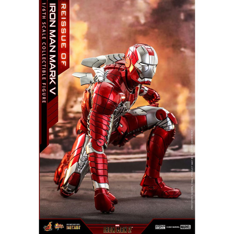 Hot Toys Iron Man 2: Mark V Collector's Edition Action Figure MMS145