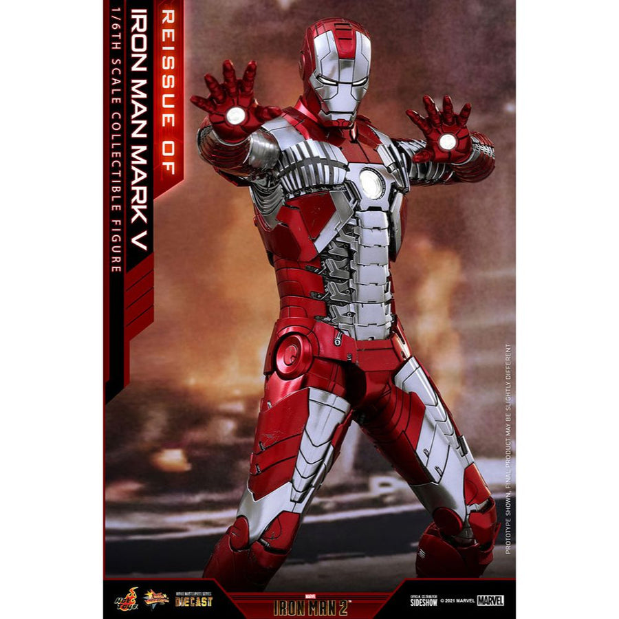 Hot Toys Iron Man 2: Mark V Collector's Edition Action Figure MMS145